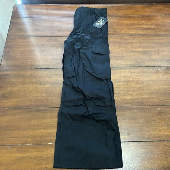 Girls' Wide Leg Cargo Chino Pants - art class™ Size Large - Picture 2 of 4